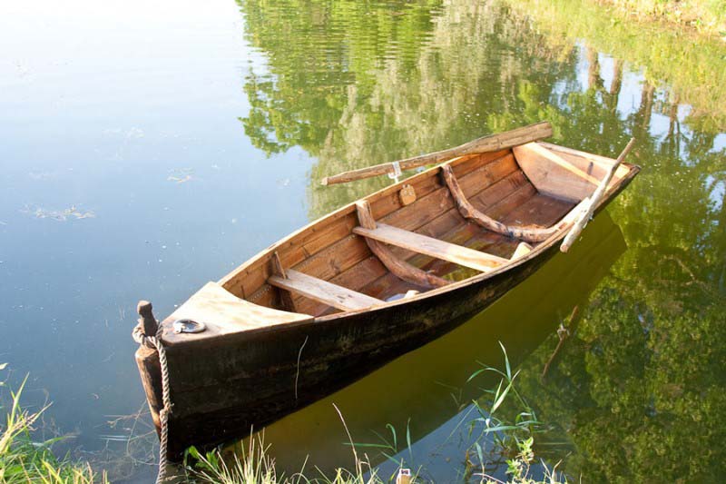 Photos des barques en bois