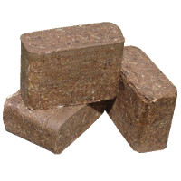 Briquette de bois compresse pour la nuit