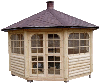 Chalet BBQ en bois